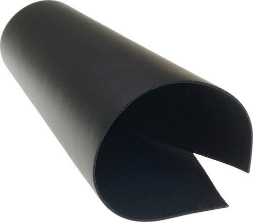 Rindleder schwarz mm dick - schwarz, 1,2