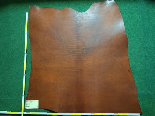 Blankleder cognac 3mm dick - ca.3mm,