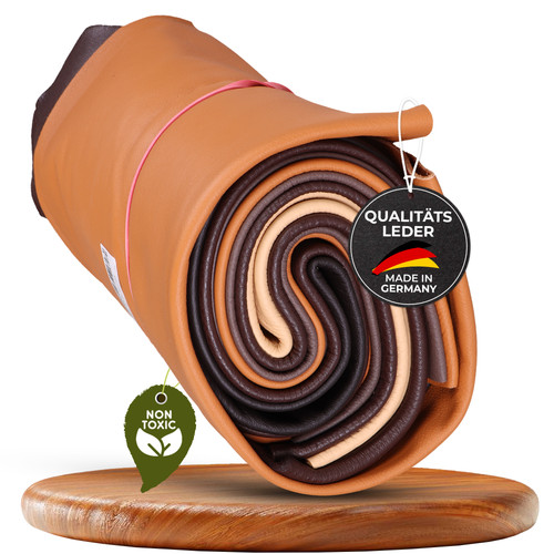 Lederstücke 1kg braun din - 1kg, a3
