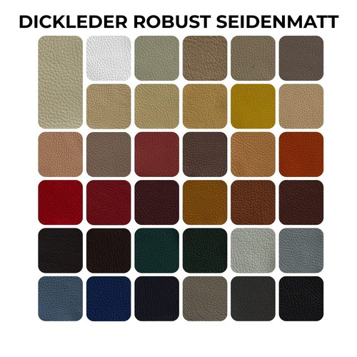 Ledermuster dickleder robust - ledermuster,
